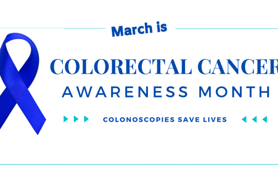 Colorectal Cancer Awareness Ribbon