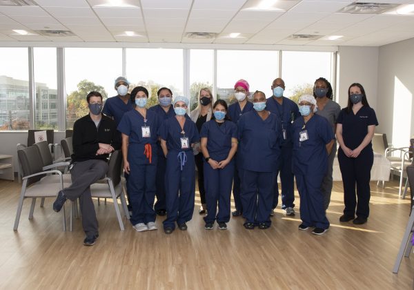 Fallsgrove Endoscopy Center Employees in masks