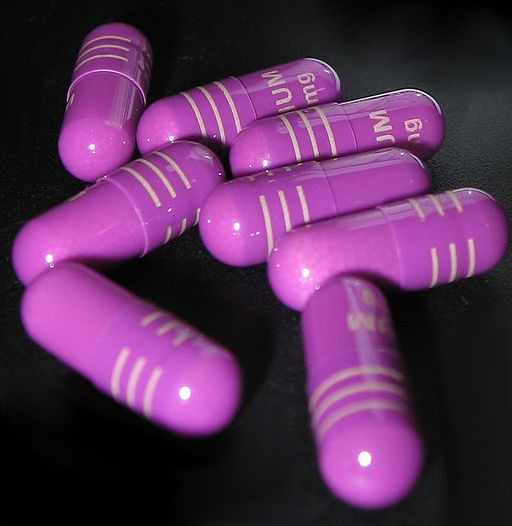 Nexium purple pills