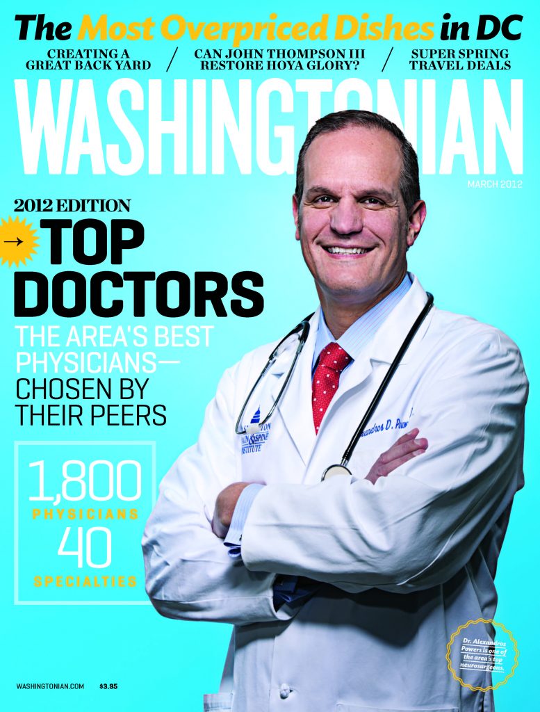 Capital Digestive Care Doctor on Washingtonian Top Docs 2012 Cover