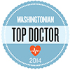 Washingtonian Top Doctor 2014 logo