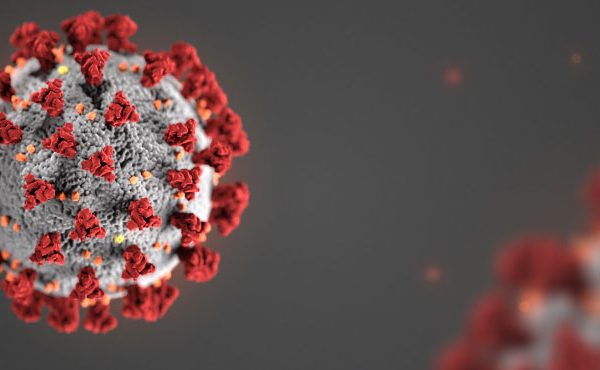 Coronavirus close up