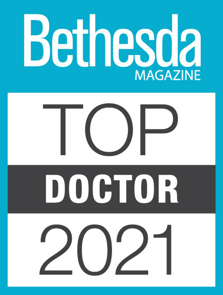 Bethesda Magazine 2021 Top Doctors Badge