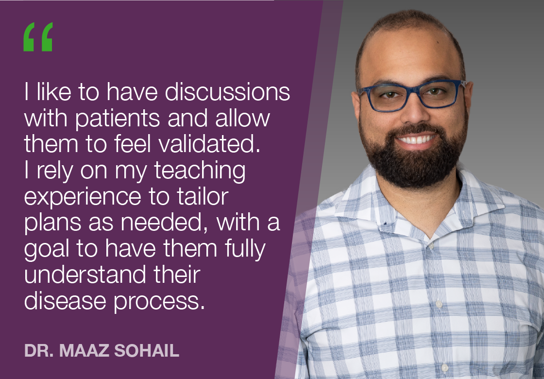 Capital Digestive Care Welcomes Maaz Sohail, MD