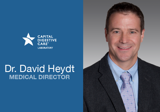 Dr. David Heydt Named Medical Director of Capital Digestive Care Laboratory