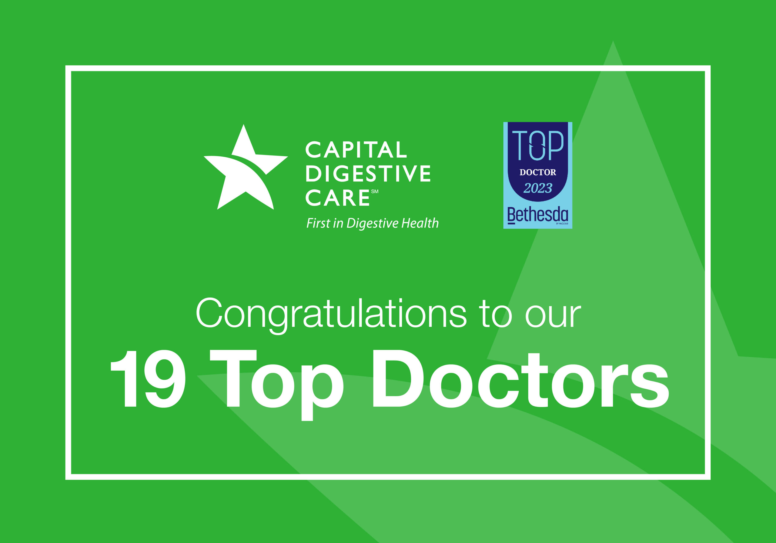 19 Top Doctors Chosen by Bethesda Magazine